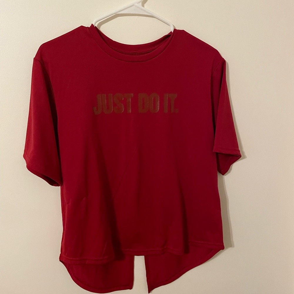 Just do it red shirt